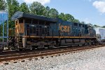 CSX 3345 trails on M603
